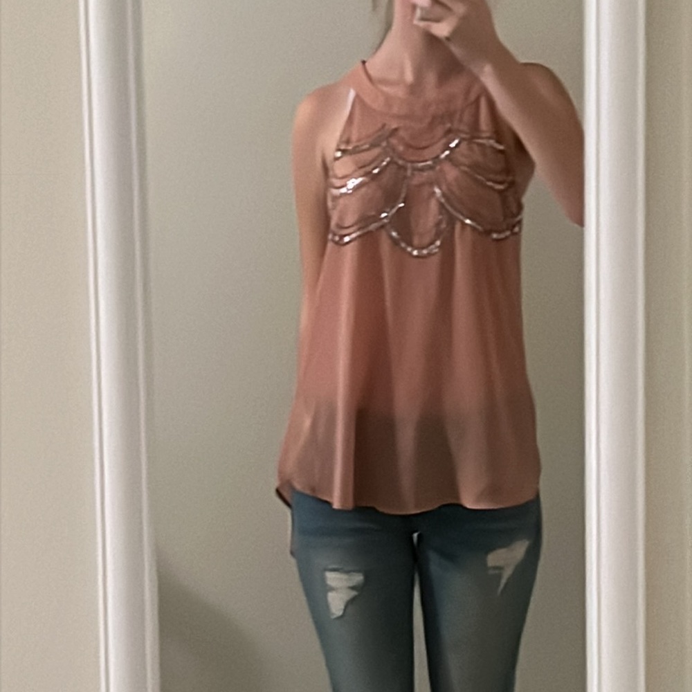 XS pink tank Maurice’s